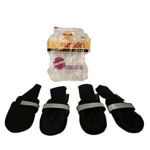 Muttluks Original Fleece Lined Dog Boots XXS Black Waterproof Set of 4 Canada *